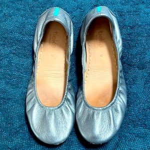 Tieks Metallic Pewter (Size 9)